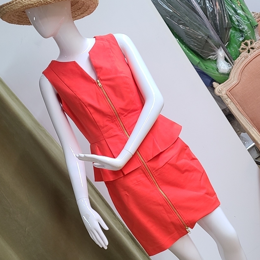 The Limited Zipper Sleeveless Dress